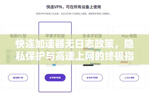 快连加速器无日志政策，隐私保护与高速上网的终极指南
