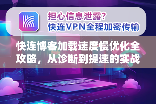 快连博客加载速度慢优化全攻略，从诊断到提速的实战技巧