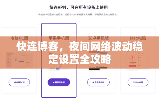 快连博客，夜间网络波动稳定设置全攻略